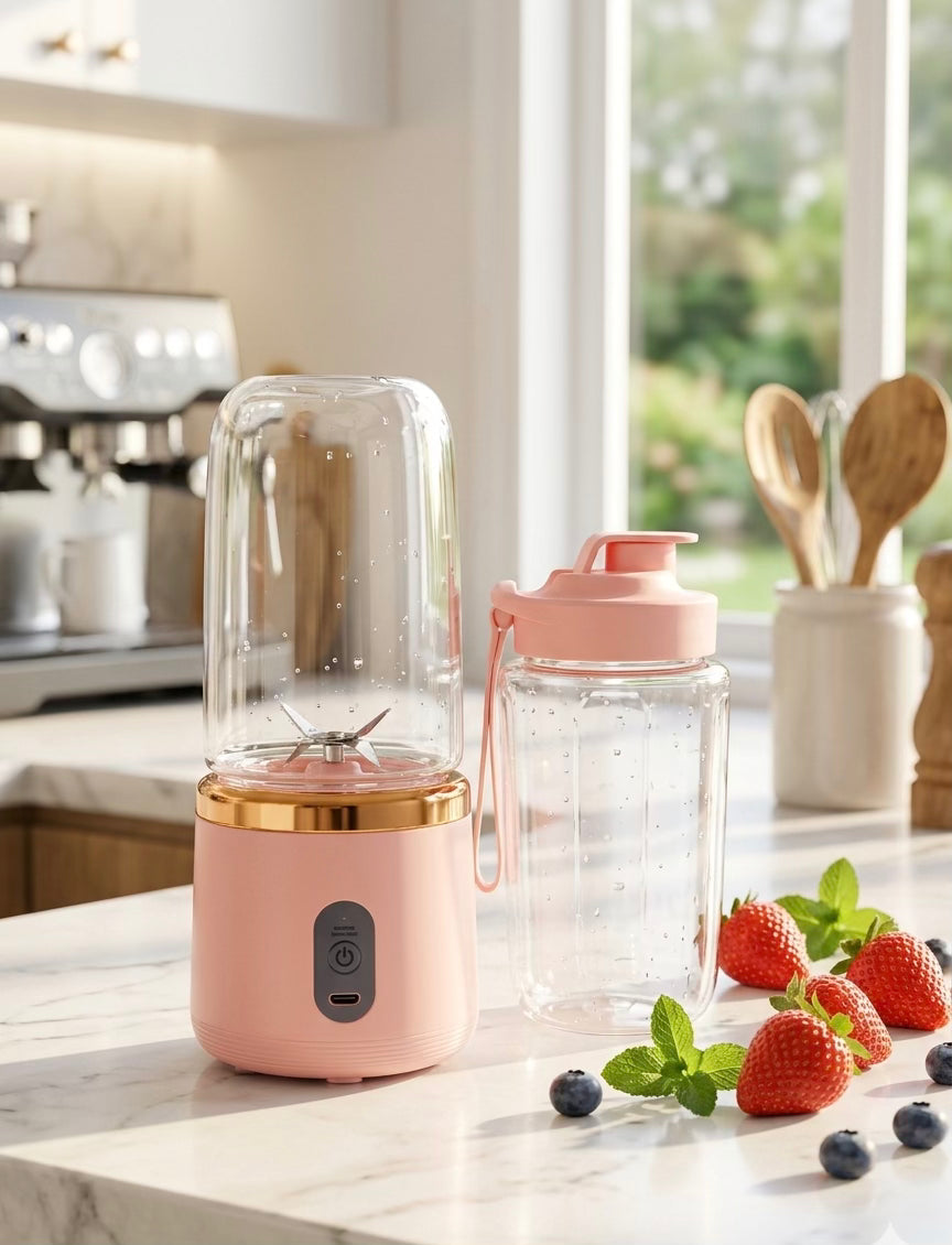 Portable juice blender