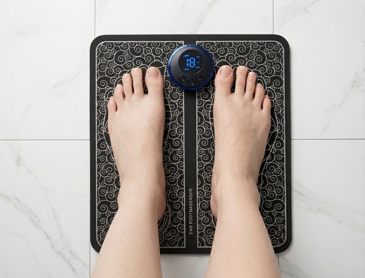 EMS Foot Massager Mat – Electric Muscle Stimulation Relaxation Pad