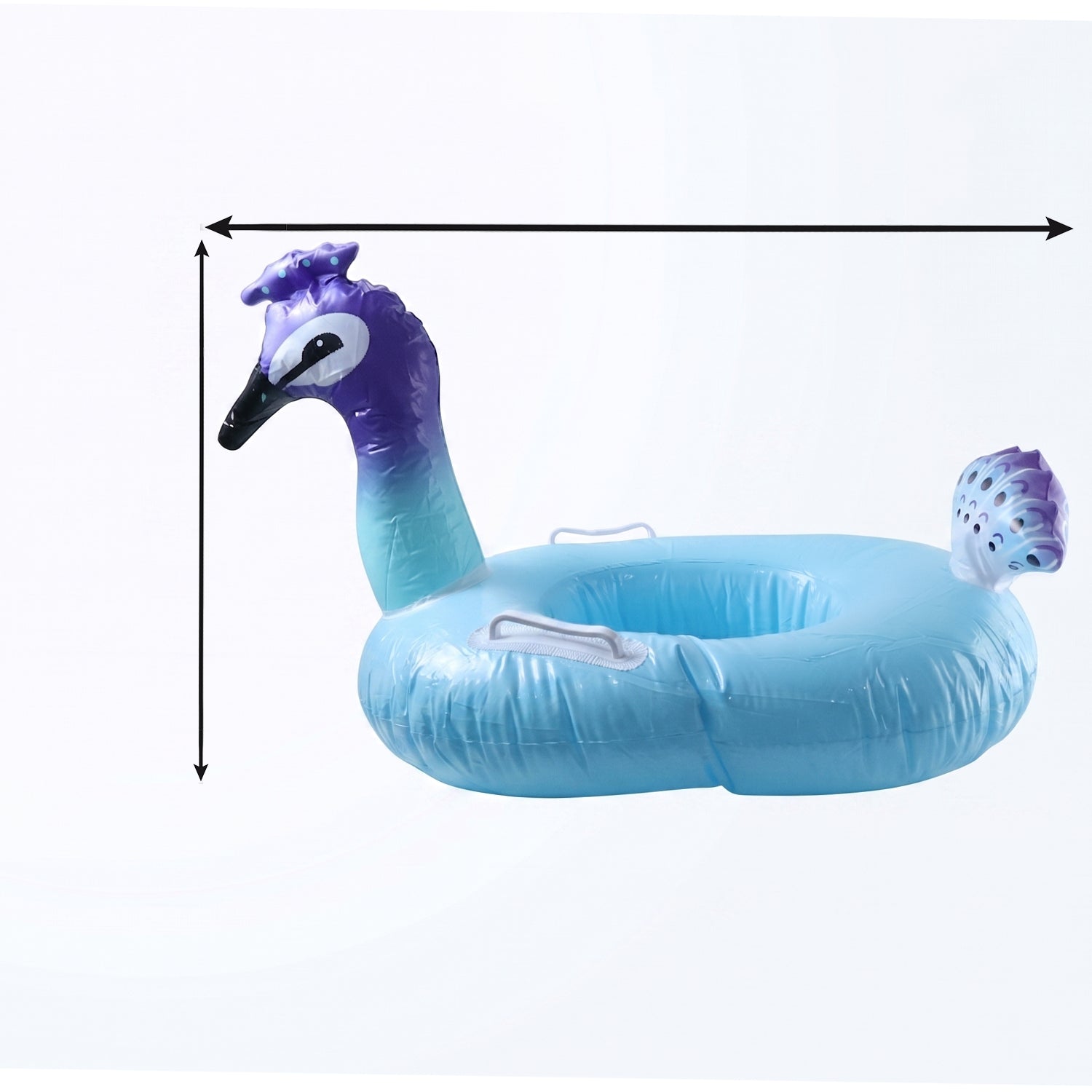 Inflatable Kids Swim Ring Comfortable Floating Safety Swimming Tube (1 Pc)
