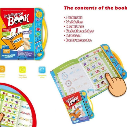 Interactive Children Book -Musical English Educational Phonetic Learning Book for 3 +
Year Kids
