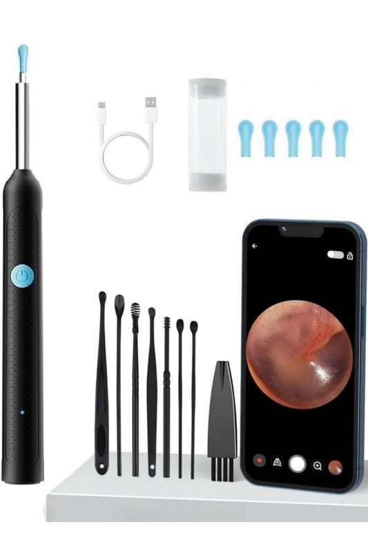 Smart Visual Ear Cleaner with Camera – Wireless Ear Wax Removal Tool Kit