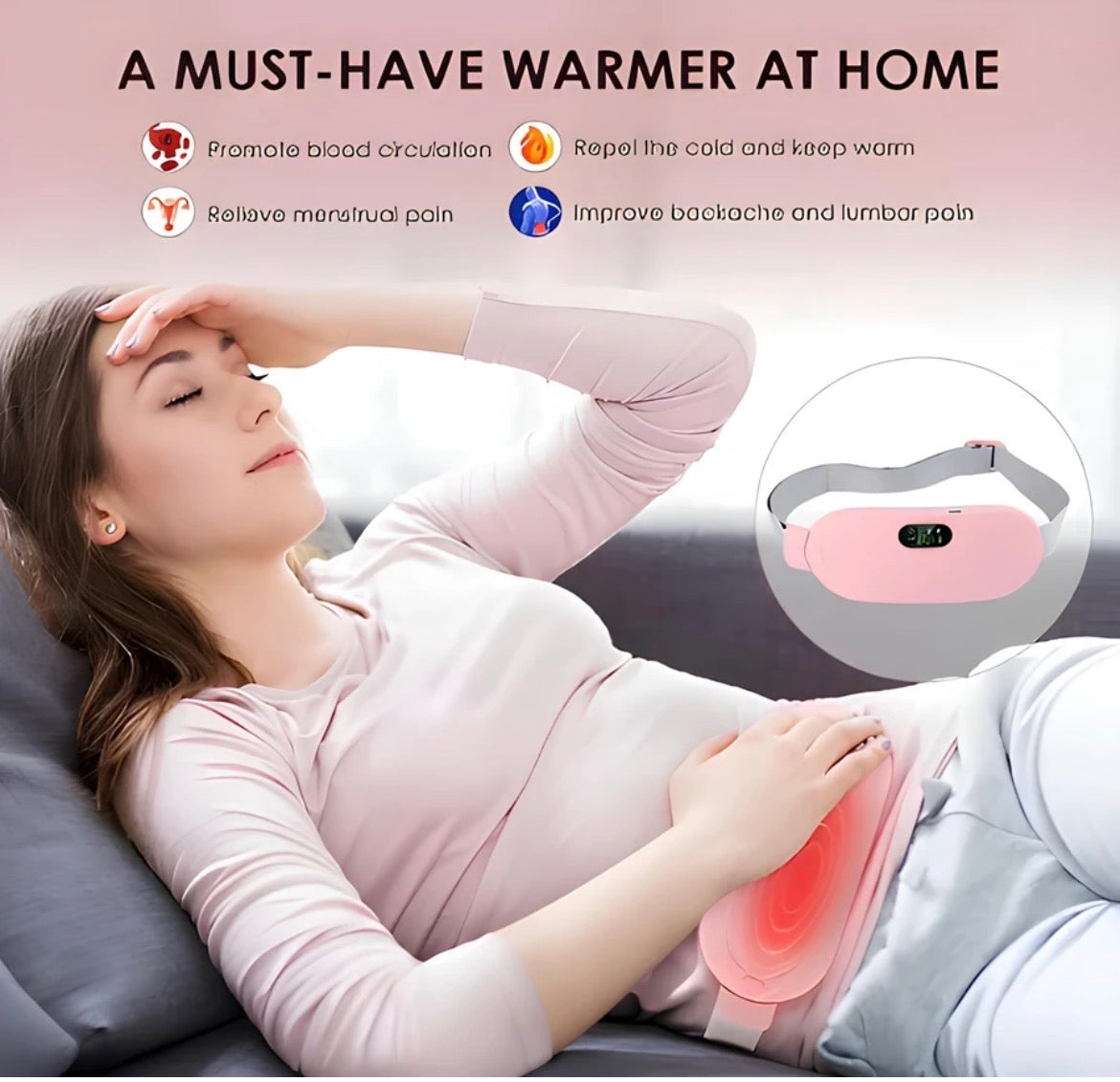 Period Pain Relief Device Menstrual
Heating Pad Menstrual Pain Relief Device
Menstrual Heating Pad