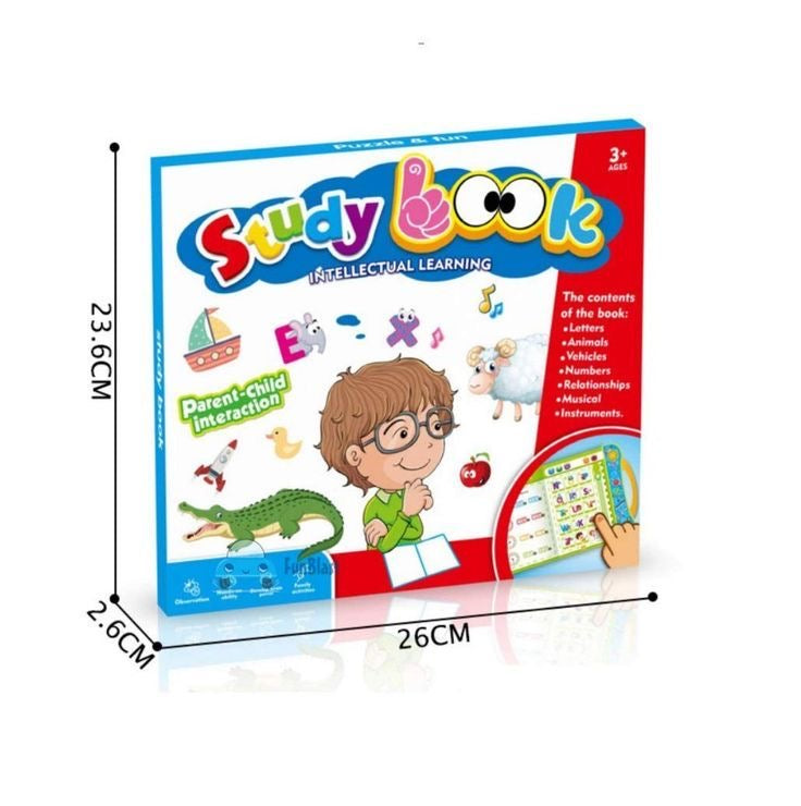 Interactive Children Book -Musical English Educational Phonetic Learning Book for 3 +
Year Kids