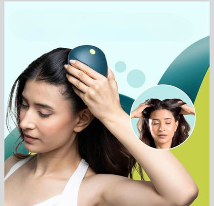 Electric Scalp Massager Brush – Waterproof Deep Relaxation Head & Body Massager