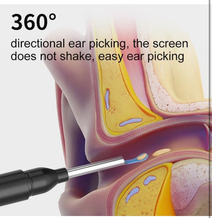 Smart Visual Ear Cleaner with Camera – Wireless Ear Wax Removal Tool Kit