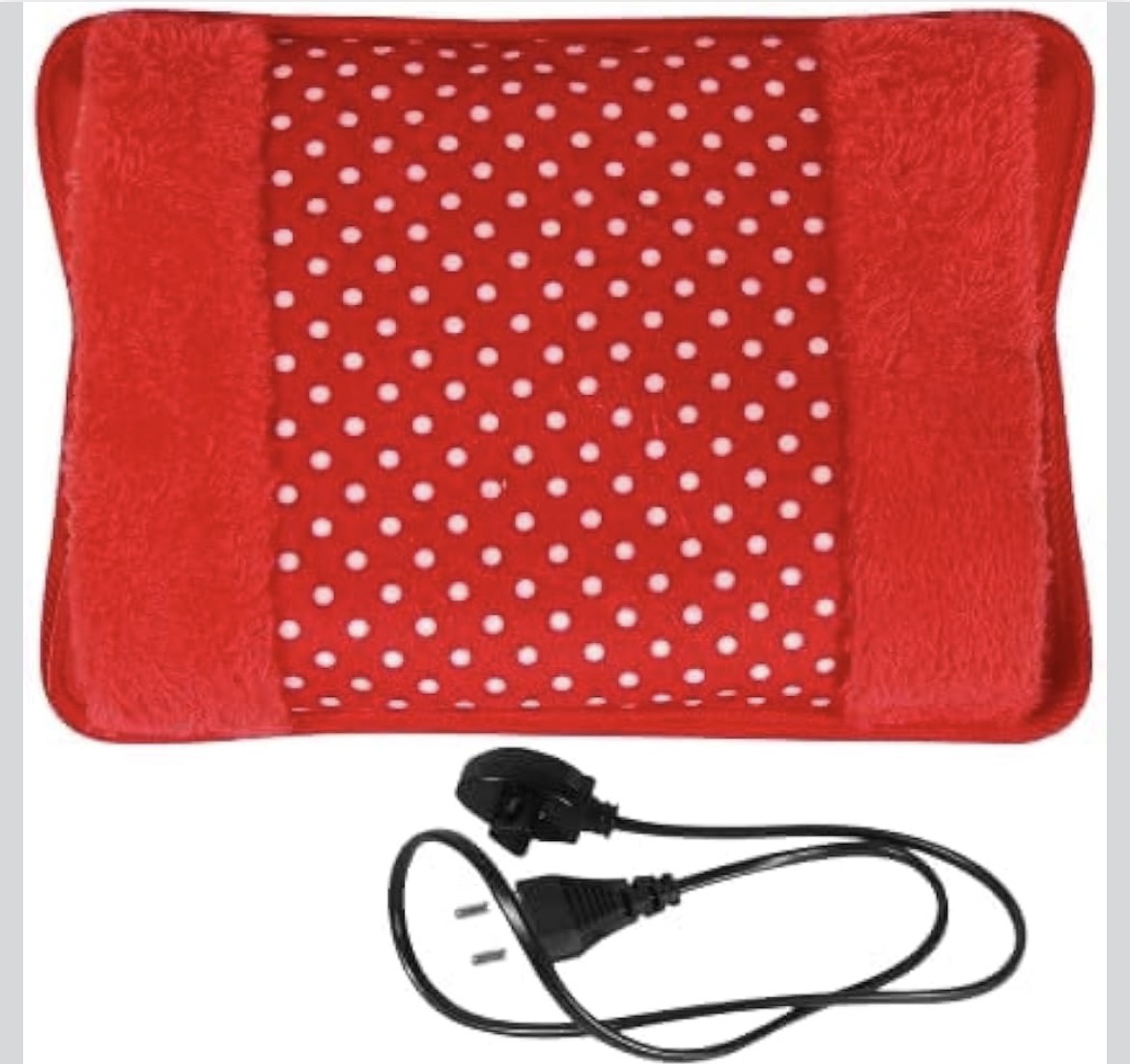 Electric Hot Water Bag - Soft Fabric Cover – Fast Heating Pain Relief Pad