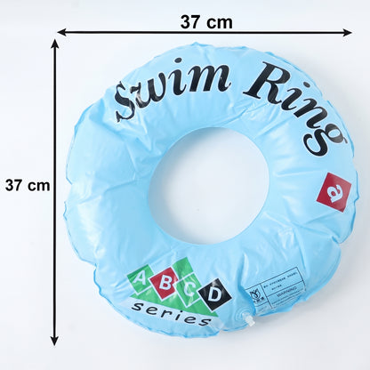 Classic Inflatable Swim Ring For Kids Pool Tube Float Abcd Design   1 Pc