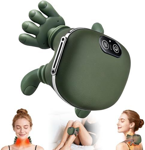 Mini Deep Tissue Smart Massager For Neck, Back & Full Body Relief