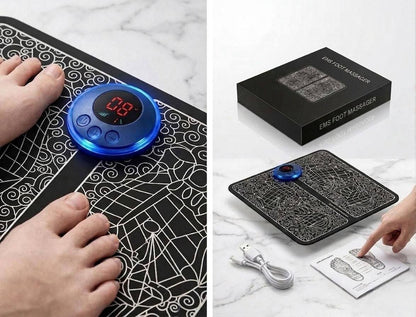 EMS Foot Massager Mat – Electric Muscle Stimulation Relaxation Pad