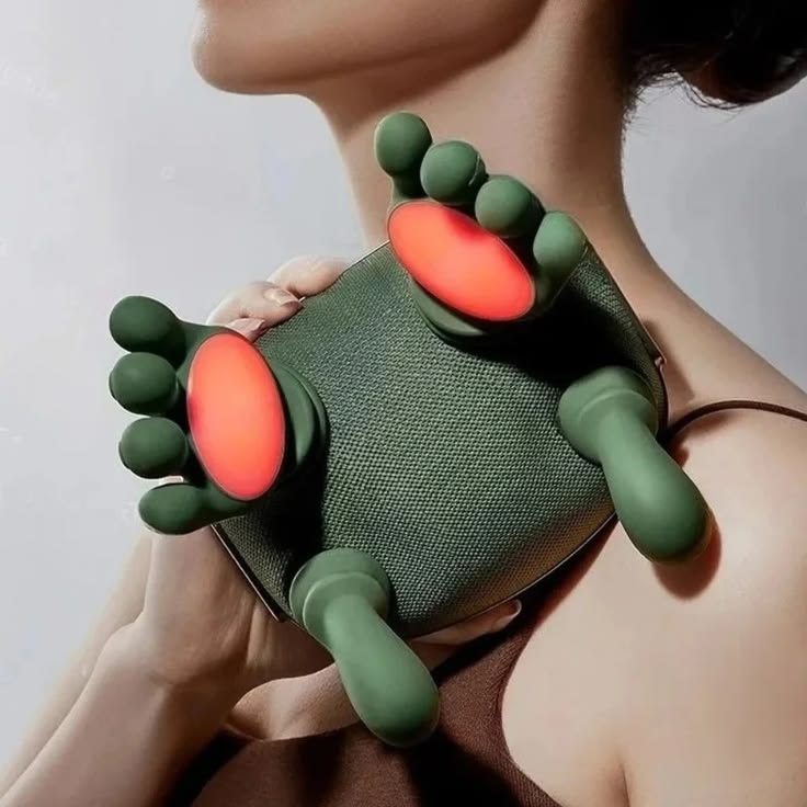 Mini Deep Tissue Smart Massager For Neck, Back & Full Body Relief